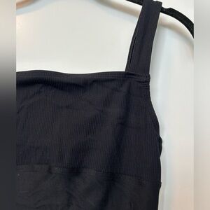 Black Square Neck Wear Moi Leotard